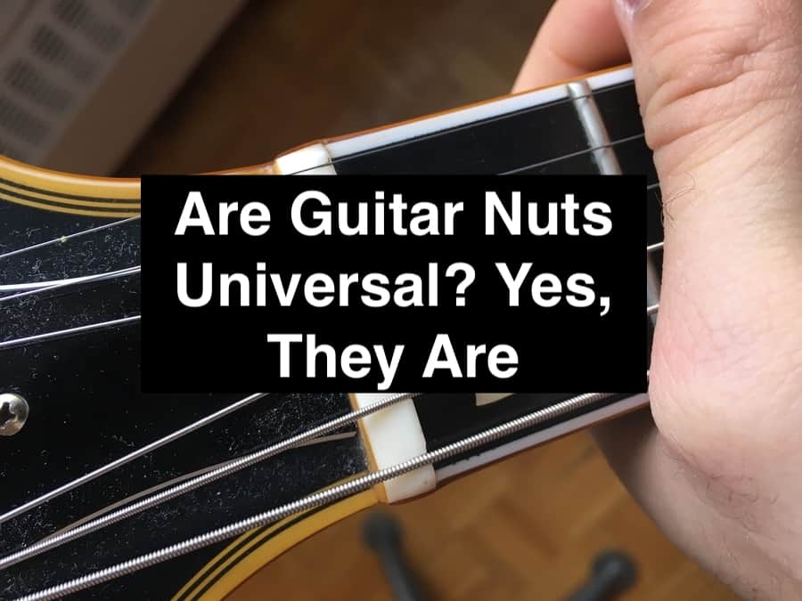 Are Guitar Nuts Universal? Yes, They Are (Edited)