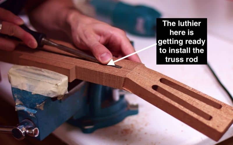 Installing the Truss Rod 