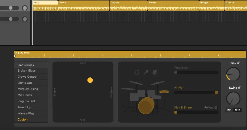 Garageband's Drummer Track - How to Jam On Guitar By Yourself