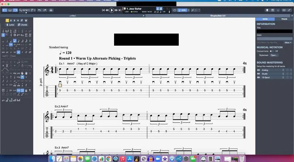 Guitar Pro 7.5 - How to Jam on Guitar By Yourself 