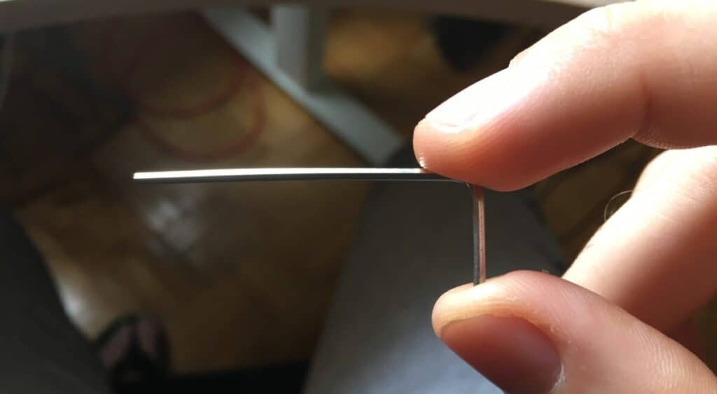 Tiny Allen Wrench (0.050") - How To Set Up A PRS Guitar