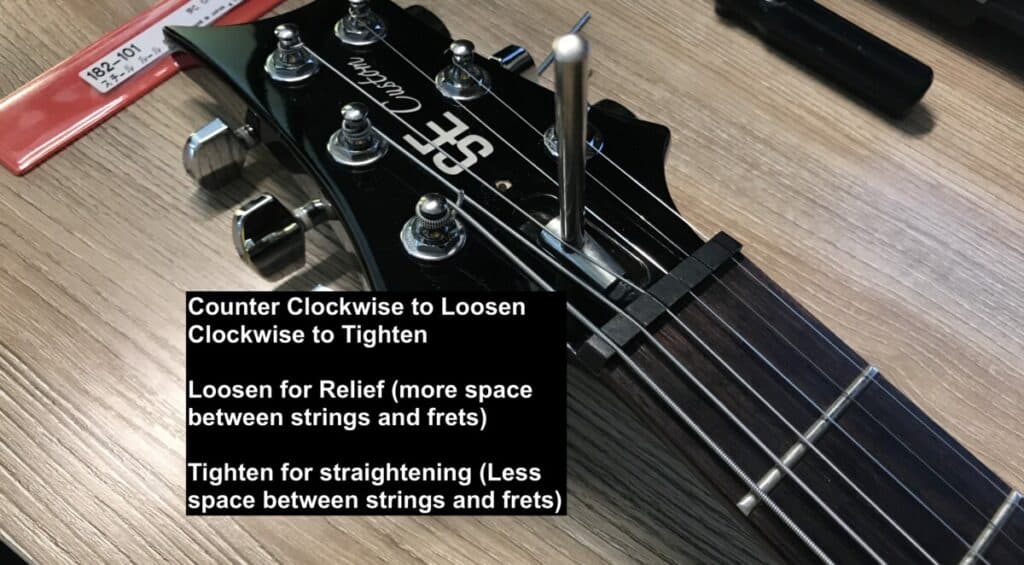 Truss Rod - How to Set Up A PRS Guitar