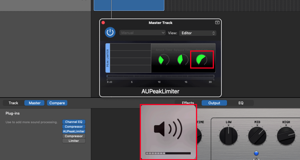 AUPeakLimiter and Desktop Volume - How to Make Guitar Videos for IG 