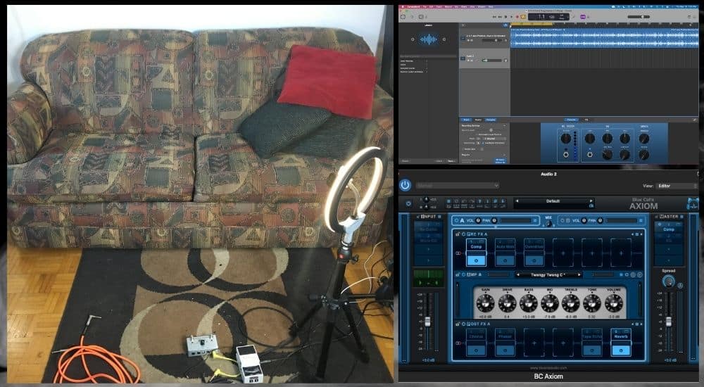 Ring Light, DAW, Axiom - How to Make Guitar Videos for Instagram