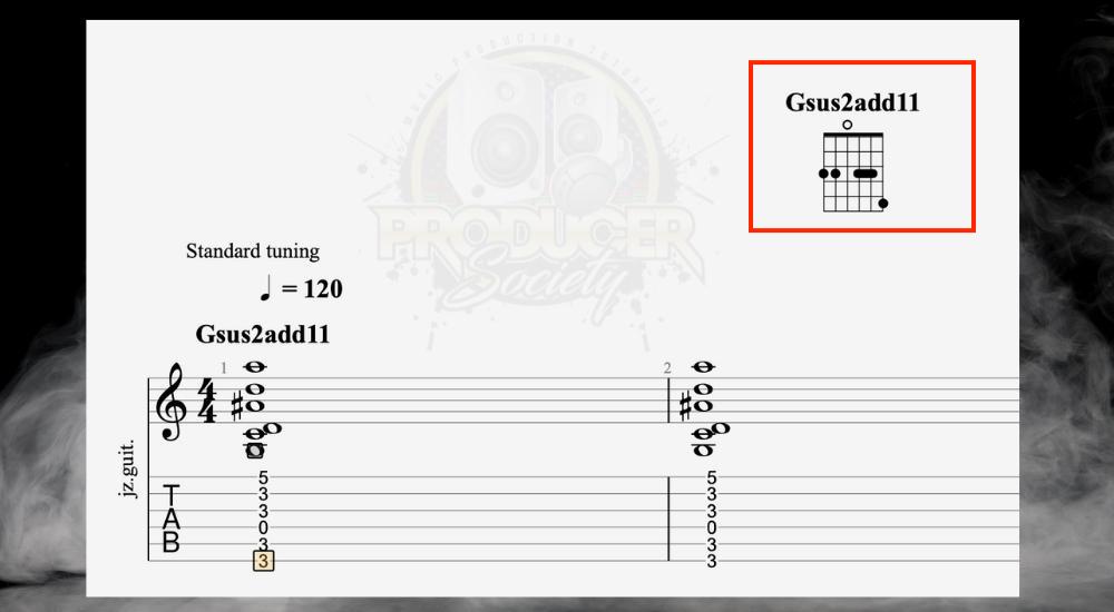 Chord Diagram - How to Add Chords in Guitar Pro [Step-by-Step]