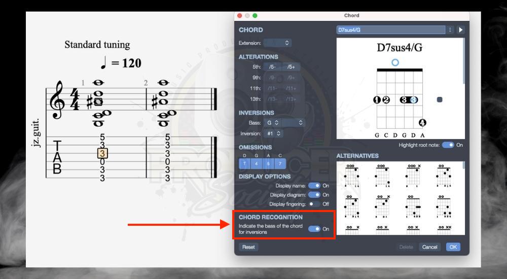 Chord Recognition - How to Add Chords in Guitar Pro [Step-by-Step]