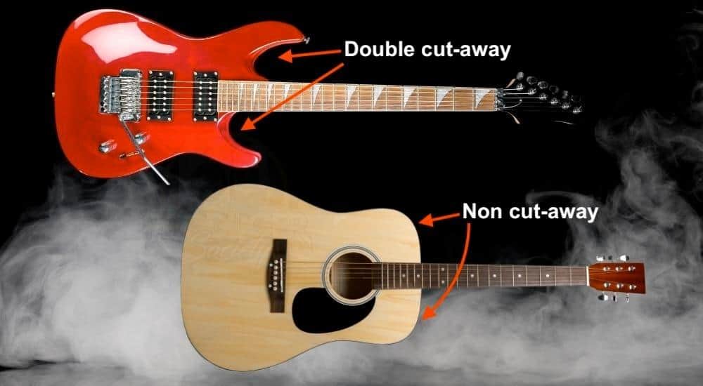 Double Cut-Away vs Non-Cut-Away - What Makes A Guitar Good For Shredding 