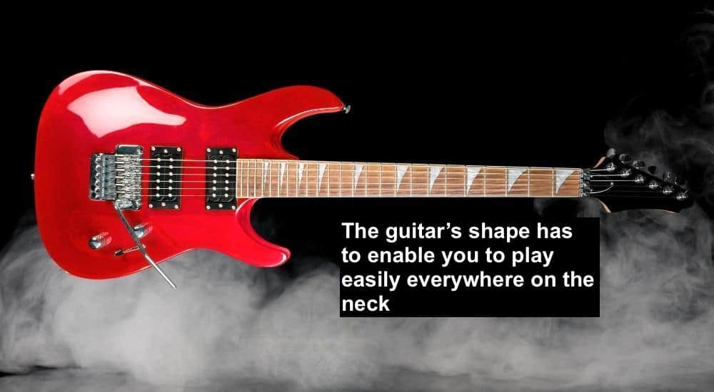 Guitar Shape - What Makes A Guitar Good for Shredding [Shred Explained]
