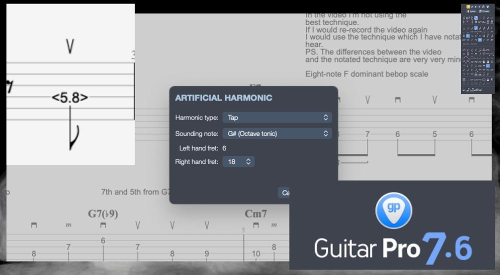 How to Do Harmonics in Guitar Pro - Guide to Pinch, Tap, Semi, & Natural Harmonics in Guitar Pro