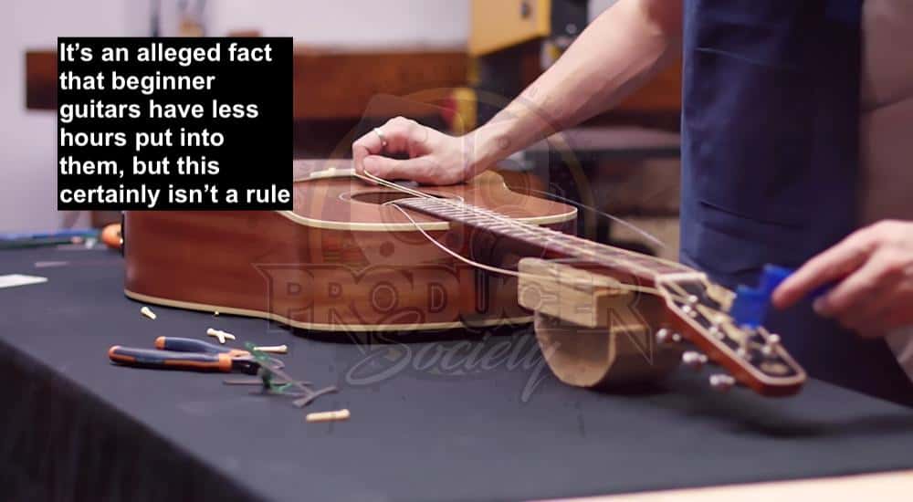Luthier 2 - What Makes A Guitar A Beginner Guitar [ANSWERED]