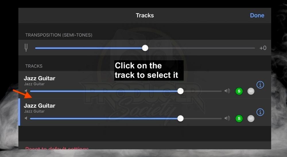 Tracks - How to Change Tracks in Guitar Pro 
