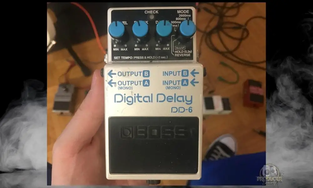 BOSS DD-6 - How Long do 9V Batteries Last in Guitar Pedals 