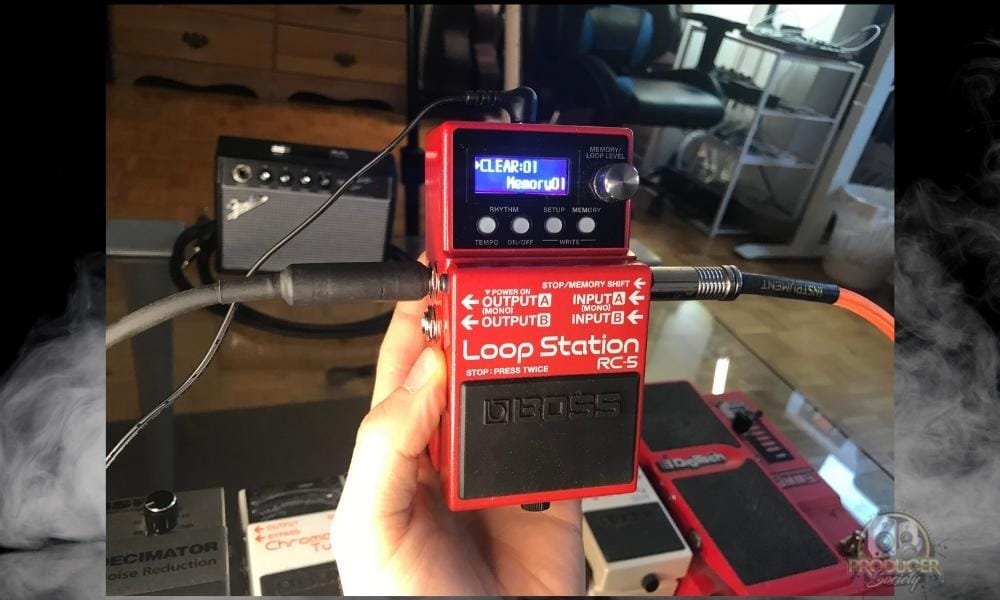 Clear > Memory - How to Use the Boss RC-5 Loop Station 