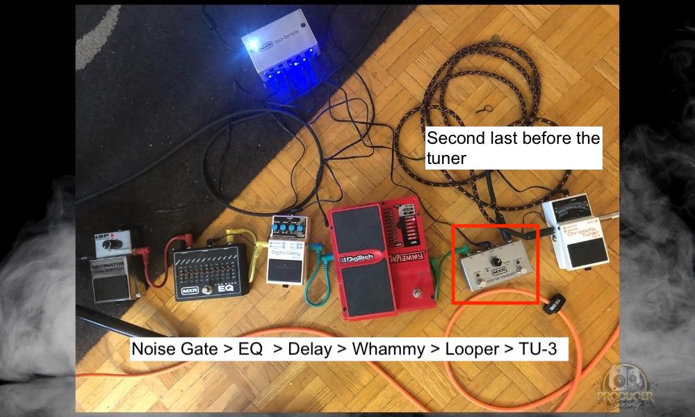 Clone Looper in the Signal Chain - How to Use the MXR Clone Looper