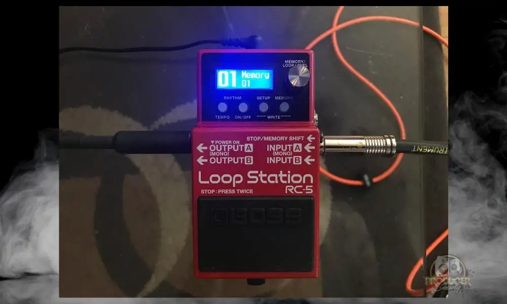 Home Screen - How to Use the Boss RC-5 Loop Station 
