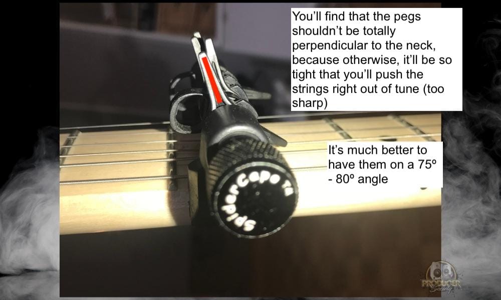 Not Too Tight for the Spider Capo - How to Use The Spider Capo 