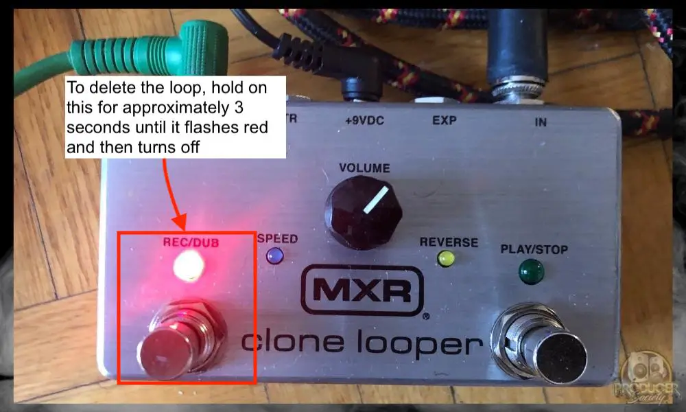 Recording LED - How to Use the MXR Clone Looper 