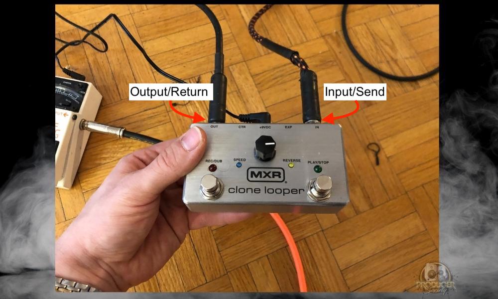 Send/Return - How to Use the MXR Clone Looper 