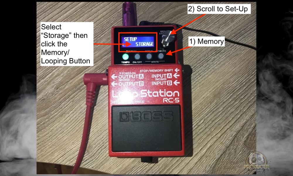 How to Use A BOSS RC-5 Loop Station [An Illustrated Guide