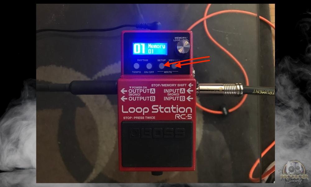 Setup / Memory - How to Use the Boss RC-5 Loop Station 