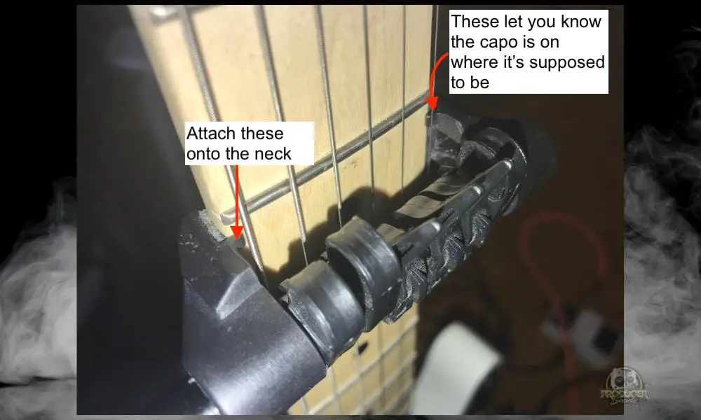 Stabilizers on the Capo - How to Use the Spider Capo 