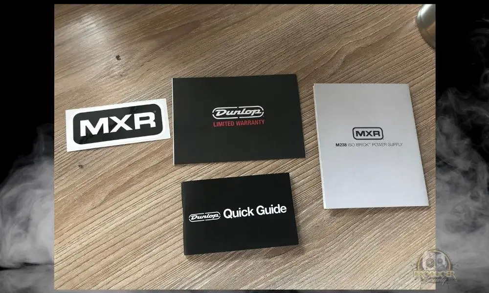 Sticker, Manual, Warranty, Menu - How To Use the MXR ISObrick M238 