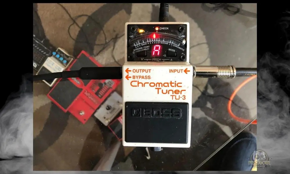 TU-3 in Chromatic Mode - How to Use A Guitar Tuner Pedal 