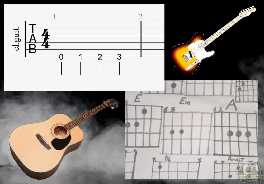 Tab and Chords - What's the Difference Between Chords & Tabs [EXPLAINED]