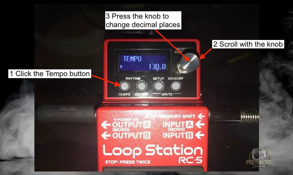 Tempo - How to Use the Boss Loop Station RC-5
