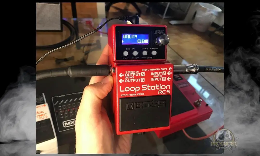 Utility  Clear - How to Use the Boss RC-5 Loop Station 