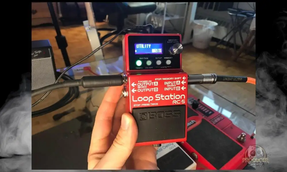 Utility > Write - How to Use the Boss RC-5 Loop Station 