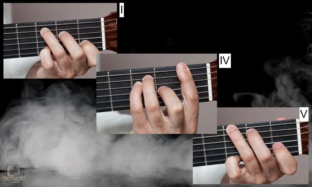 What Are The 3 Main Chords On The Guitar [With Diagrams] - Featured Image