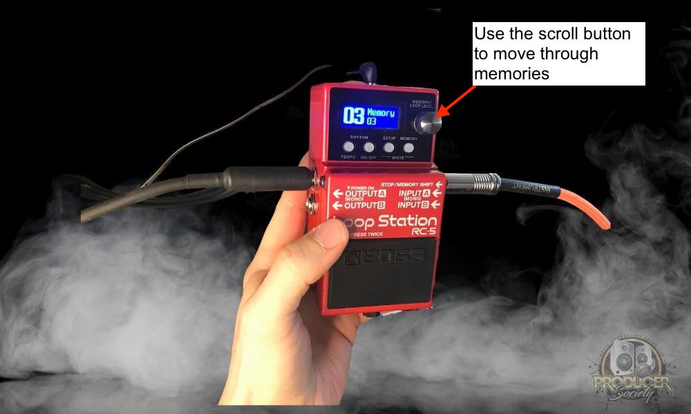 Writing to A New Memory - How to Use the Boss RC-5 Loop Station 