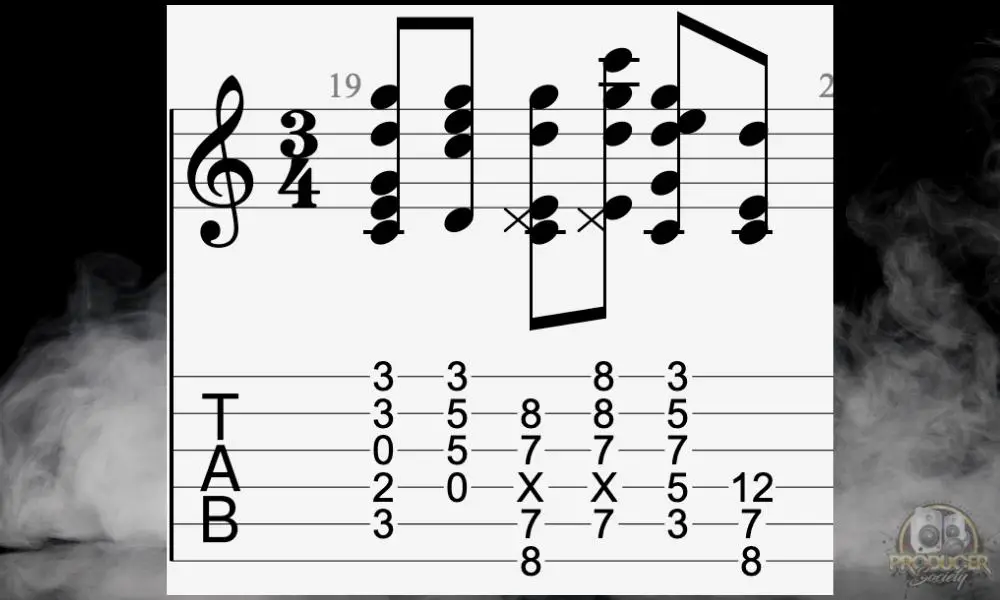 the C add 9 chord - The most beautiful guitar chords. 