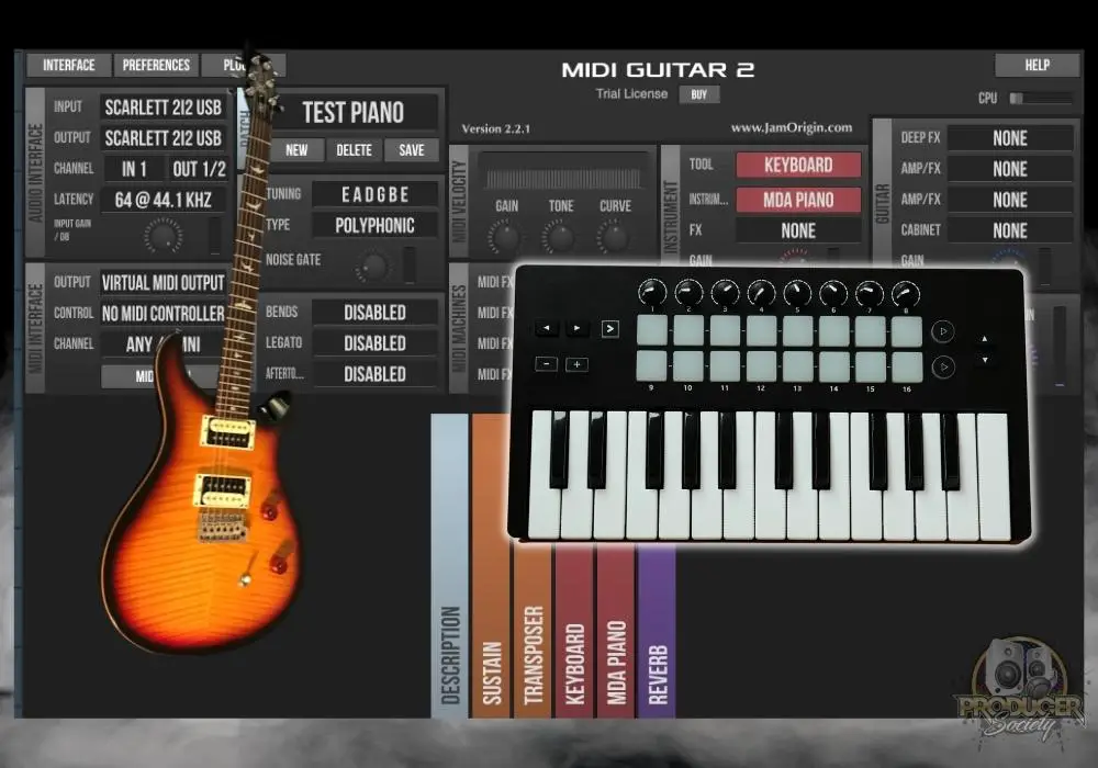Featured Image - How to Use Your Guitar As A MIDI Controller