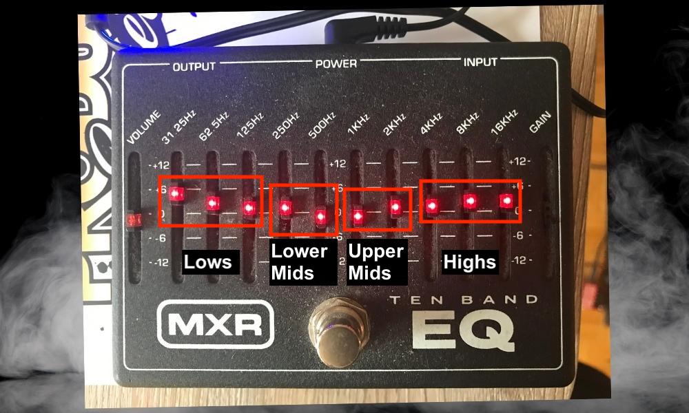 Lows Mids and Highs  - How to Use the MXR 10 band EQ 