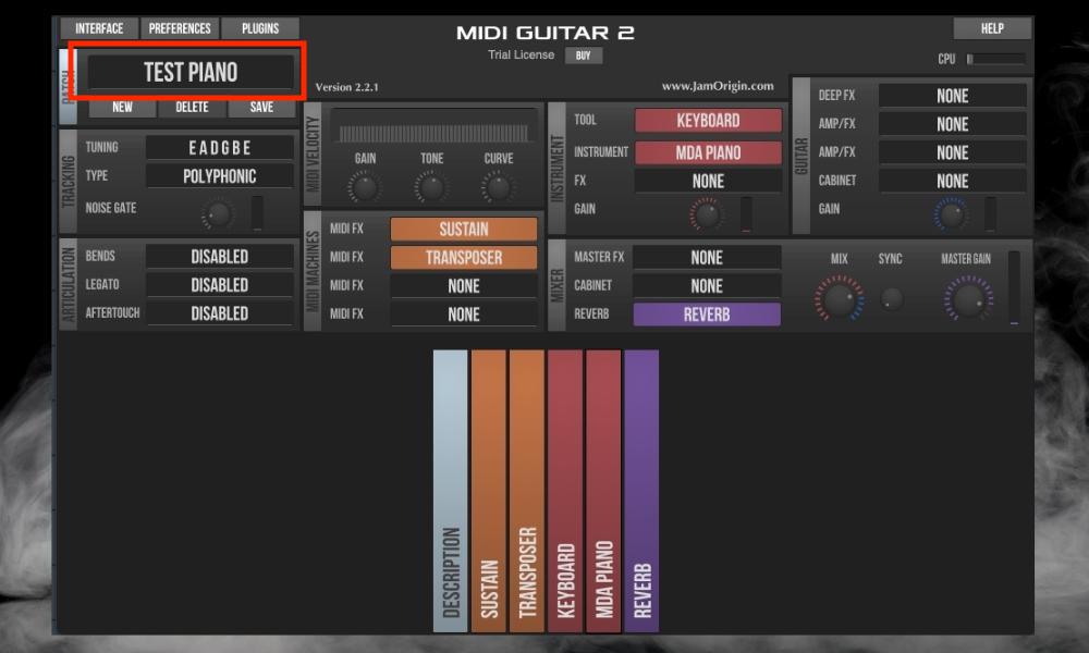 guitar midi fl studio