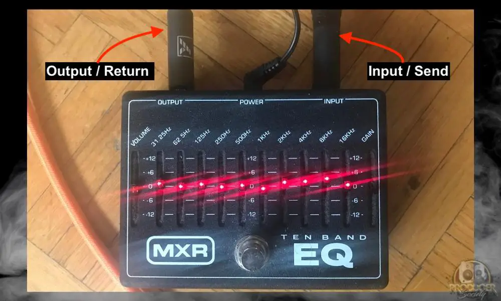 Output/Return/Send Input - How to Use the MXR 10-Band EQ 