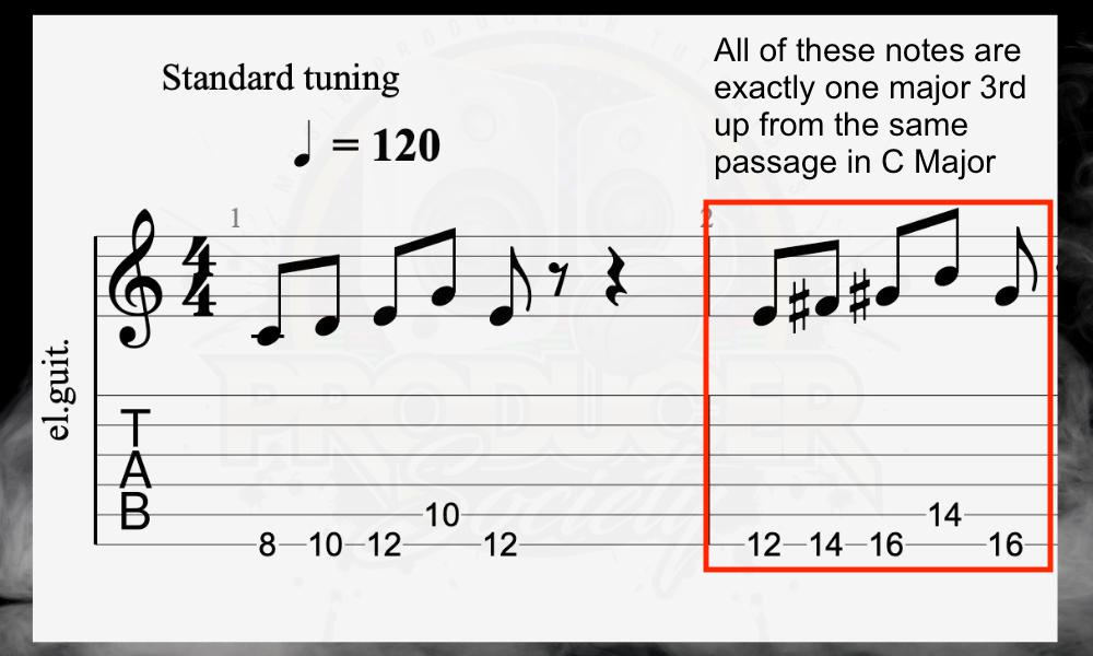 A Major 3rd Harmonization - How to Harmonize in Major and Minor 3rds on the Guitar 