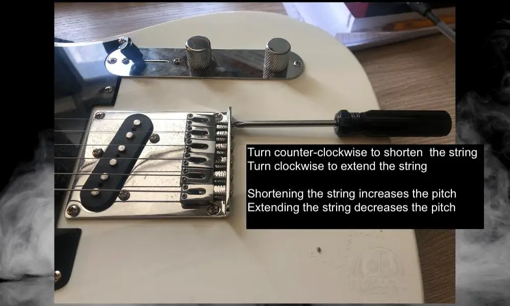 Adjusting the Intonation - How to Set the Action on a Squier Telecaster