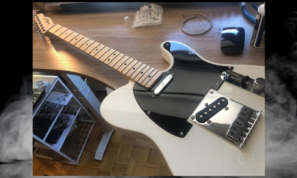 After Cleaning - How to Set Up A Squier Telecaster