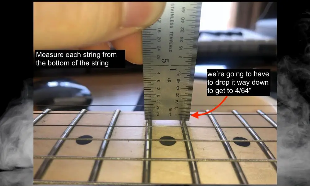 Measure String Height - How to Adjust the Action on a Telecaster