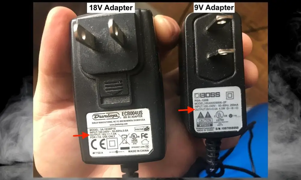 18V vs 9V Adapter - Troubleshooting Guide to Guitar Pedals