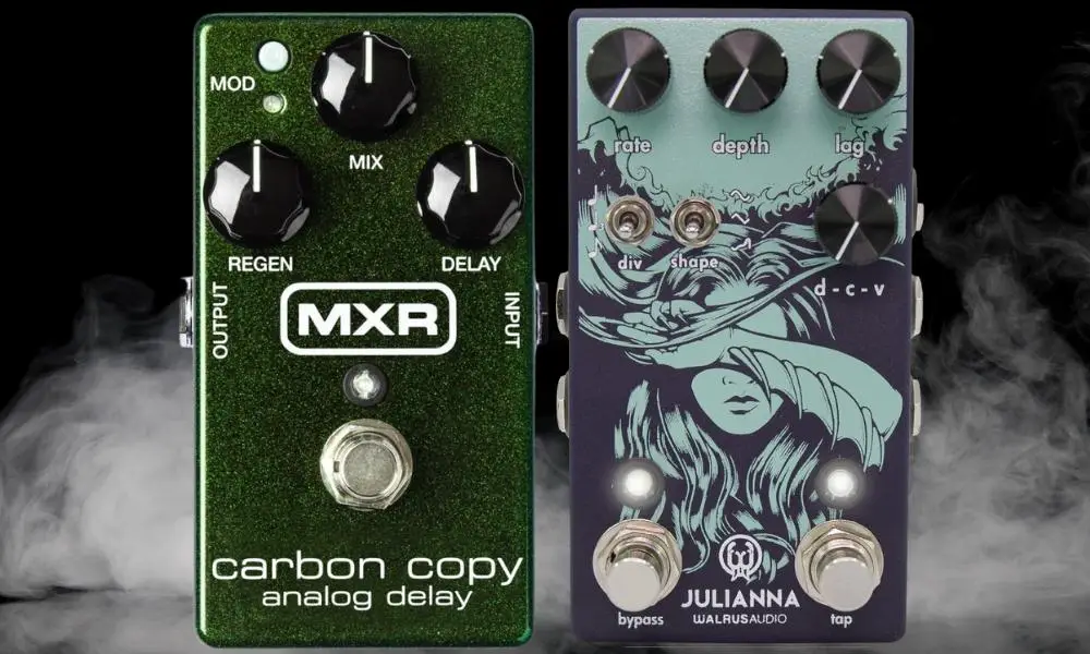 The MXR Carbon Copy Delay and the Julianna from Walrus Audio - Do You Need A Delay Pedal? 