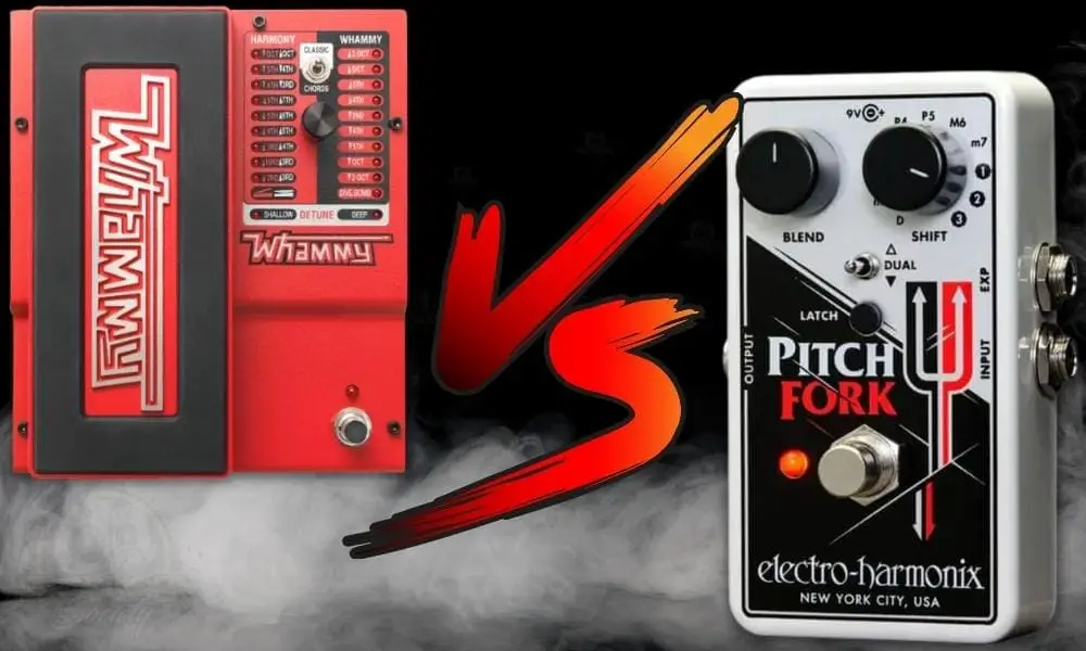 DigiTech Whammy vs EHX Pitchfork - What's the Difference - Featured Image