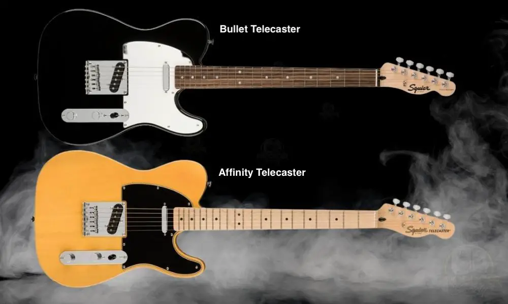 Affinity vs Bullet Telecaster - How Much Does the Squier Telecaster Weigh 
