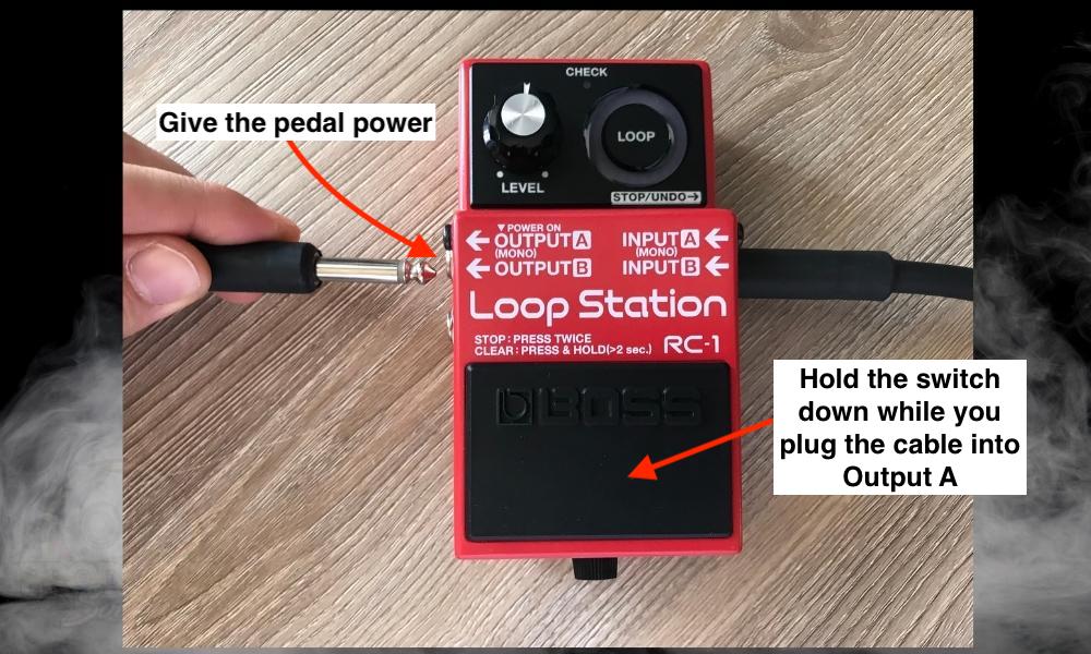 BOSS RC-1 Rec/Stop/Display - How to Use the BOSS RC-1