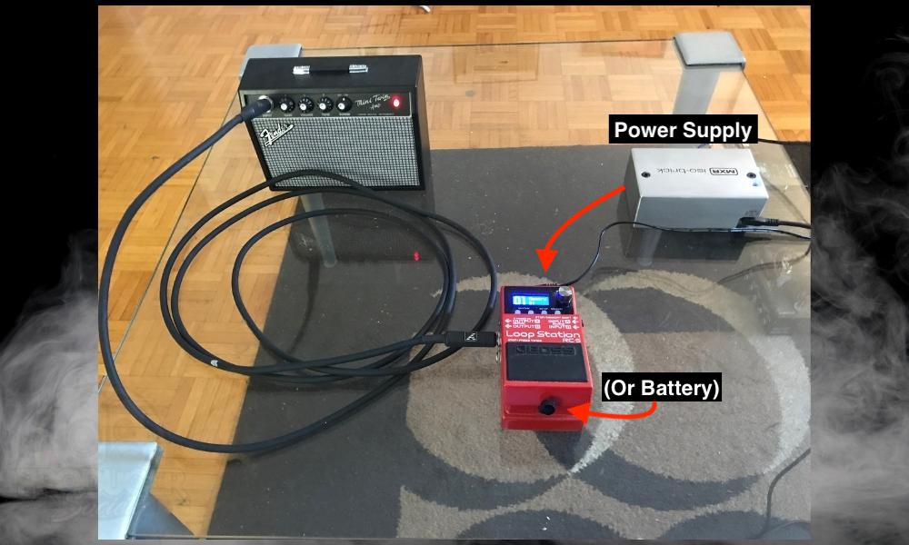 Connect Your Power Supply - How to Connect A Looper 