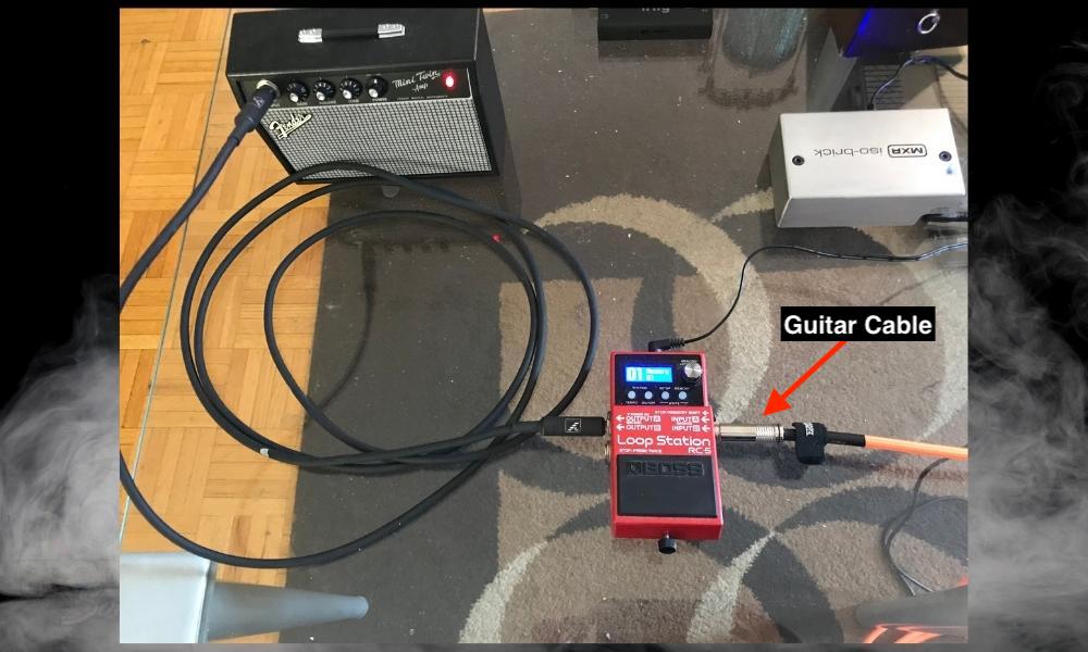 Guitar Cable - How to Connect A Looper 