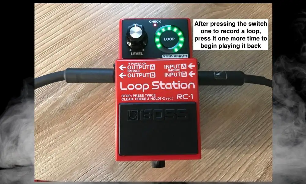 How to Playback the Loop With the BOSS RC-1